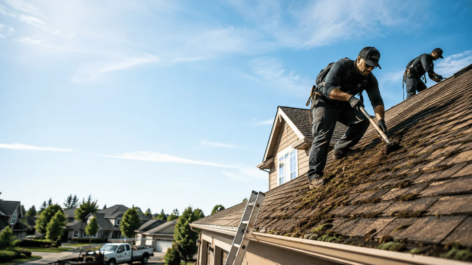 Roof Moss Removal in Curtis, NE near me